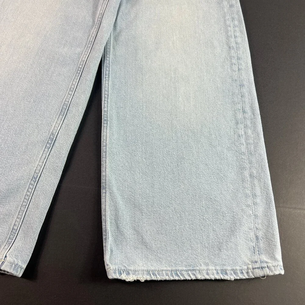 Rails Jeans Women's 26x26* Angeleno Crop Ultra Wide Leg Light Blue Denim Tag 24